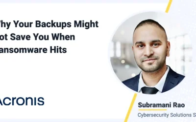 Por que seus backups podem falhar contra ransomware moderno